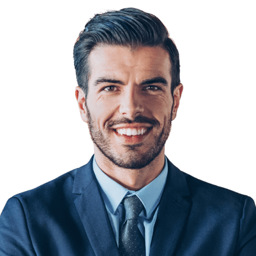 Smiling professional portrait